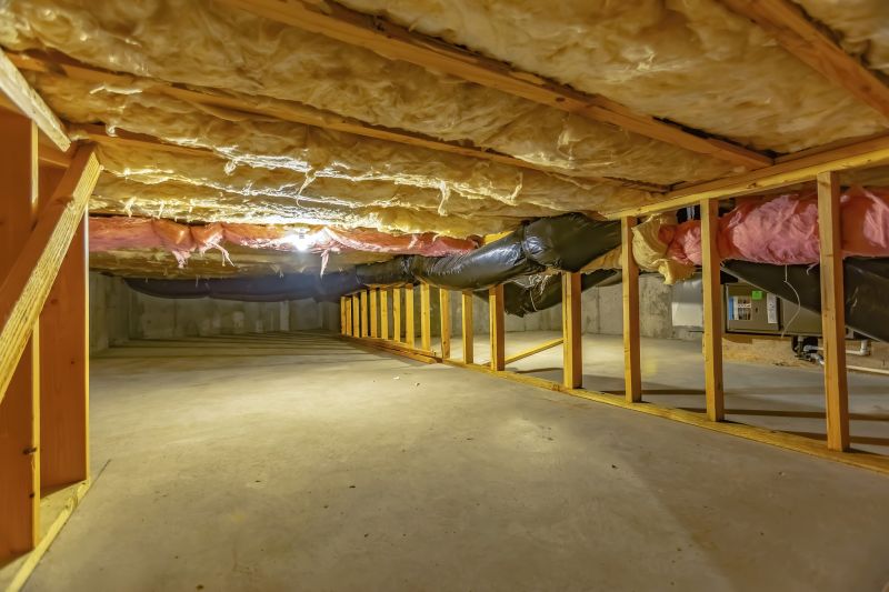 Sealed and Insulated Crawlspace Floor